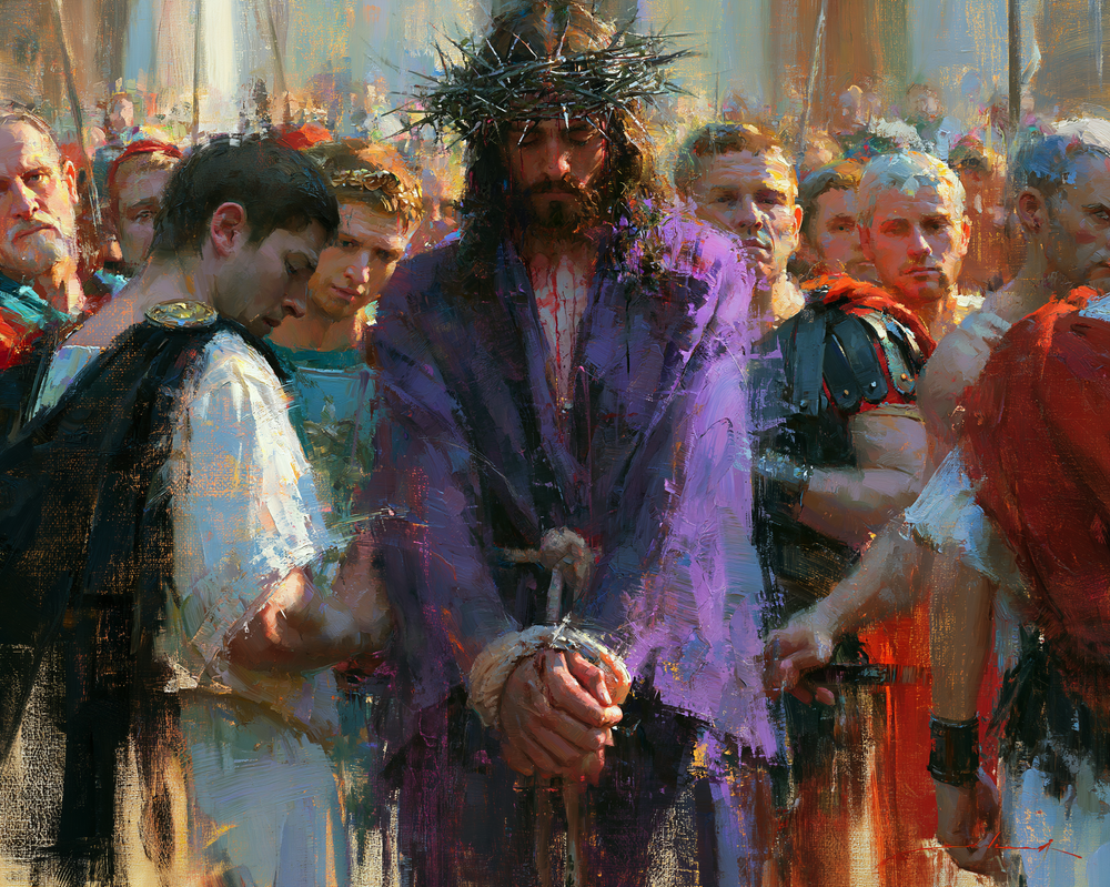 Ecce Homo - Impressionist · Landskap nr 2 - Kristen konst