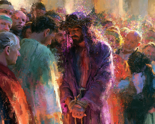Ecce Homo - Impressionist · Landskap nr 3 - Kristen konst