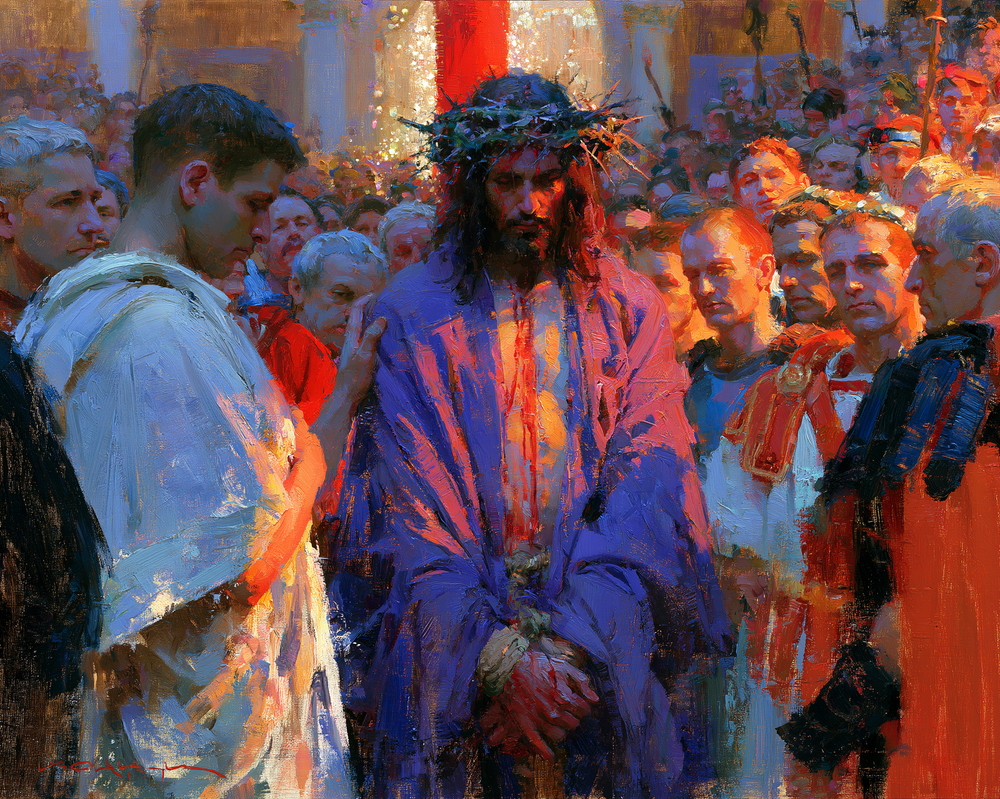 Ecce Homo - Impressionist · Landskap nr 4 - Kristen konst