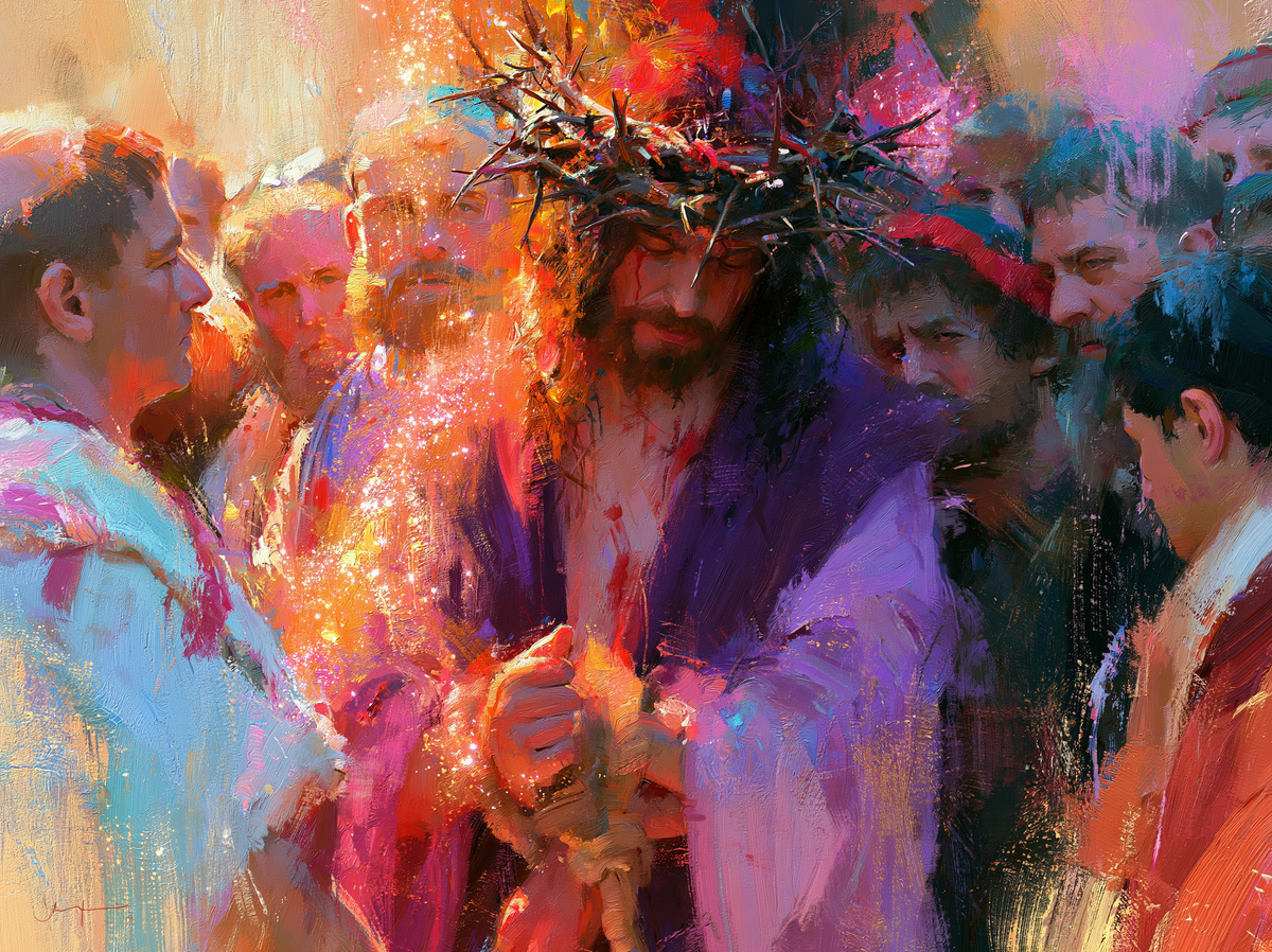 Ecce Homo - Impressionist · Landskap nr 7 - Kristen konst