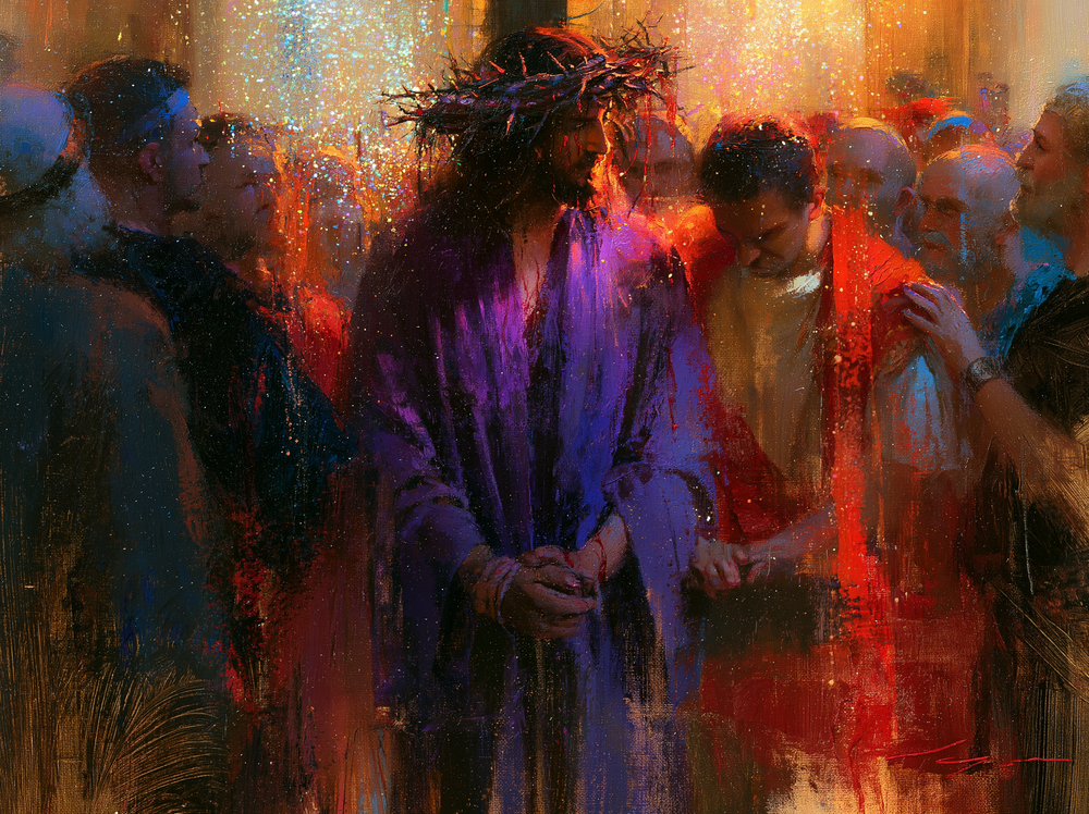 Ecce Homo - Impressionist · Landskap nr 8 - Kristen konst