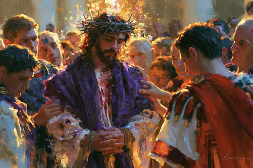 Ecce Homo - Impressionist · Landskap nr 12 - Kristen konst