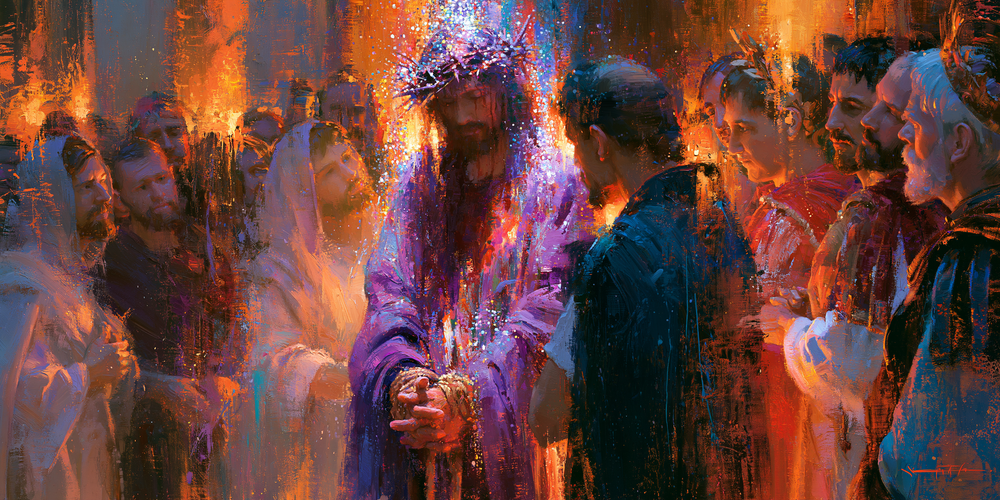 Ecce Homo - Impressionist · Landskap nr 17 - Kristen konst