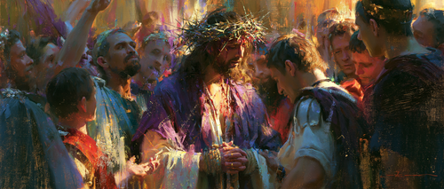 Ecce Homo - Impressionist · Landskap nr 18 - Kristen konst