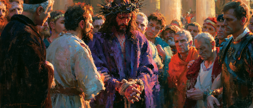 Ecce Homo - Impressionist · Landskap nr 19 - Kristen konst
