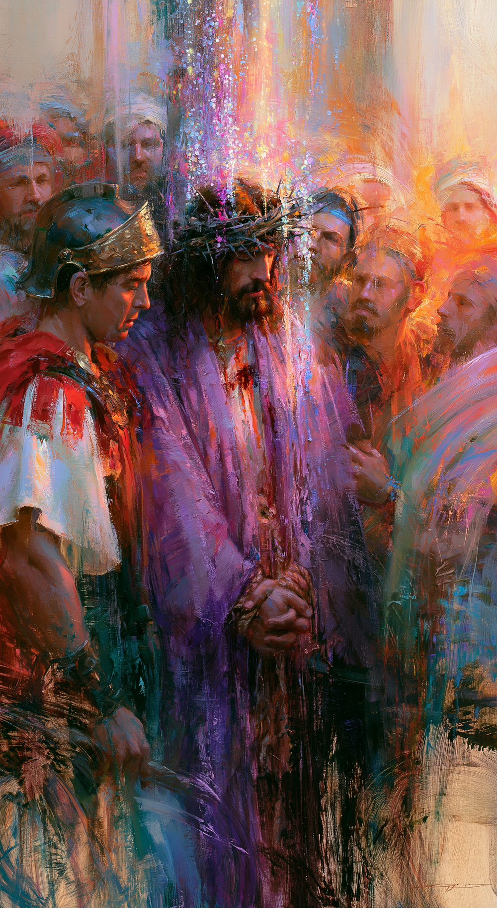 Ecce Homo - Impressionist · Porträtt nr 9 - Kristen konst