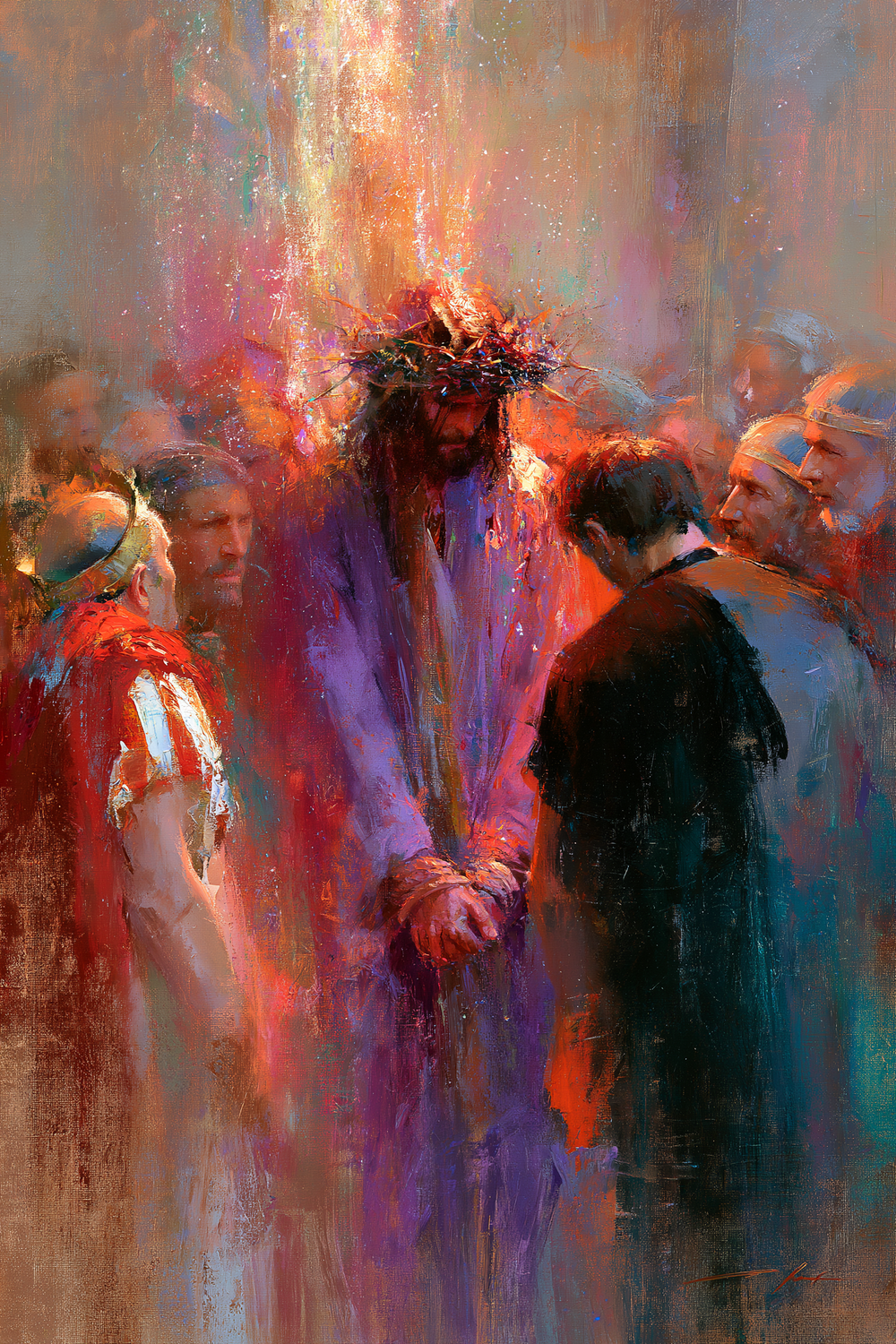 Ecce Homo - Impressionist · Porträtt nr 14 - Kristen konst