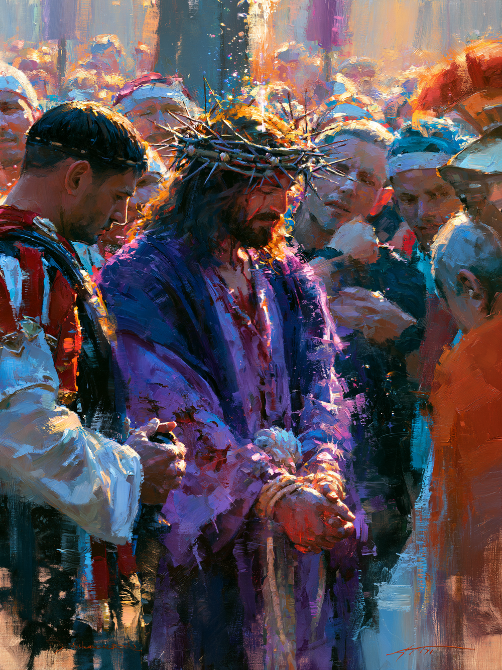 Ecce Homo - Impressionist · Porträtt nr 18 - Kristen konst