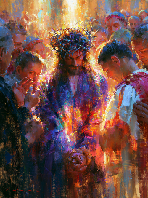 Ecce Homo - Impressionist · Porträtt nr 19 - Kristen konst