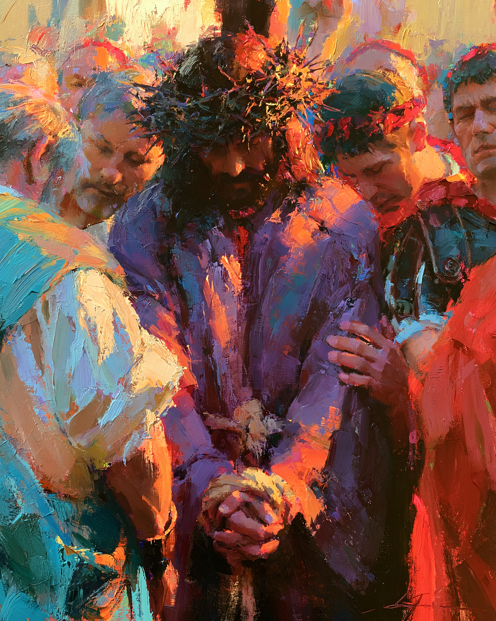 Ecce Homo - Impressionist · Porträtt nr 22 - Kristen konst