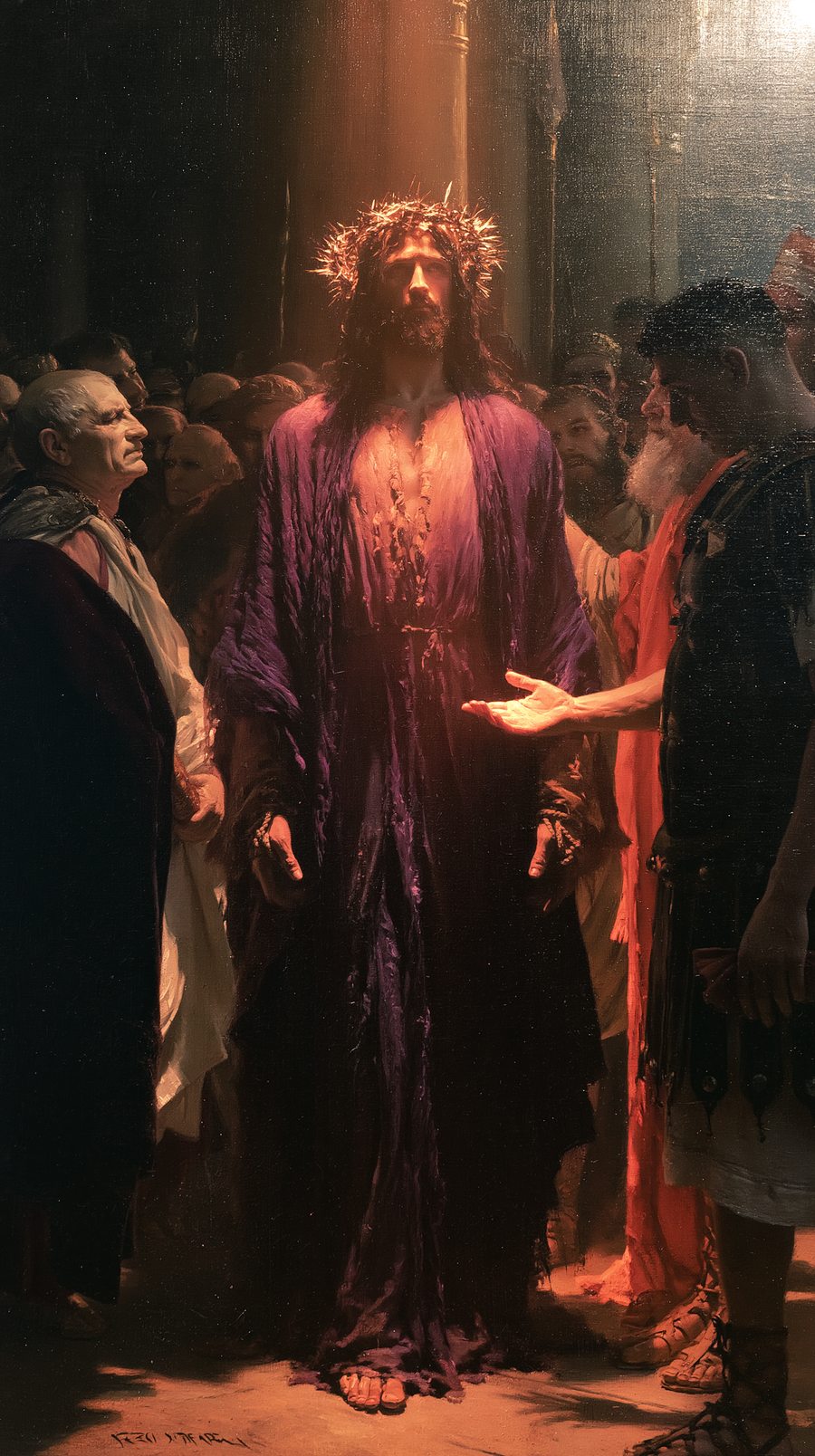 Ecce Homo - Divine Light · Portrait n° 9