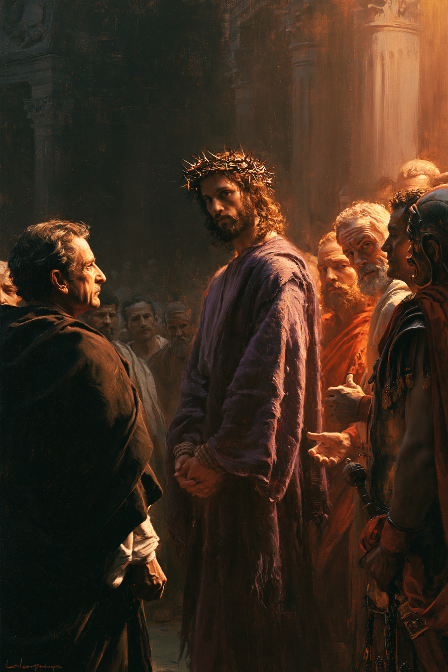 Ecce Homo - Divine Light · Portrait n° 14
