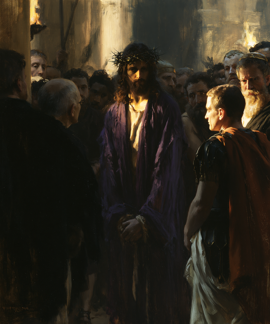 Ecce Homo - Divine Light · Portrait n° 26