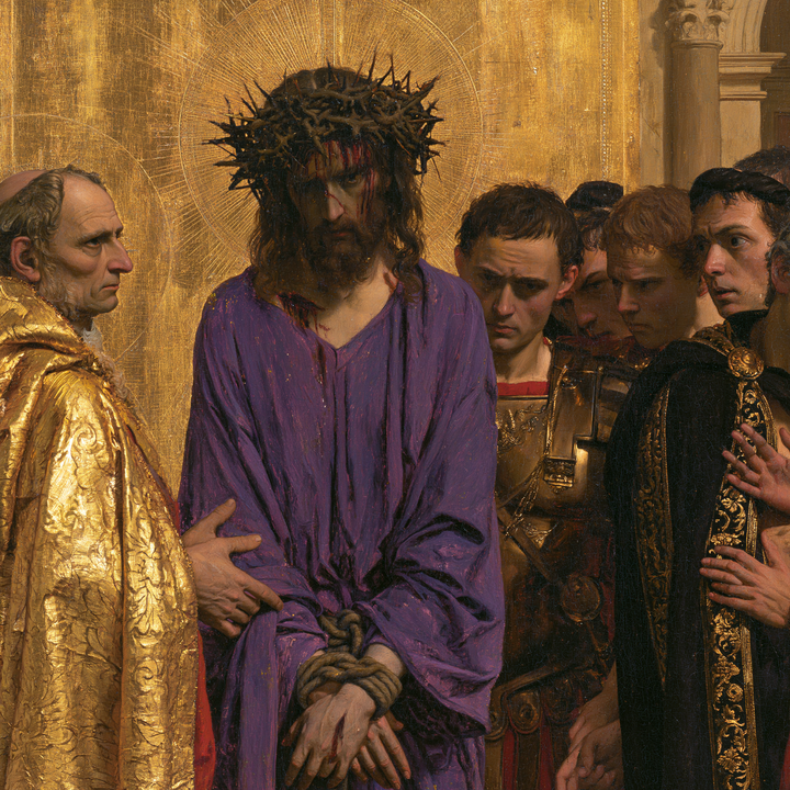 Ecce Homo - Heligt gyllene · Fyrkant nr 4
