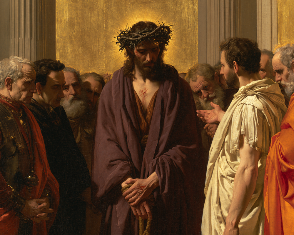 Ecce Homo - Heligt gyllene · Landskap nr 4 - Kristen konst