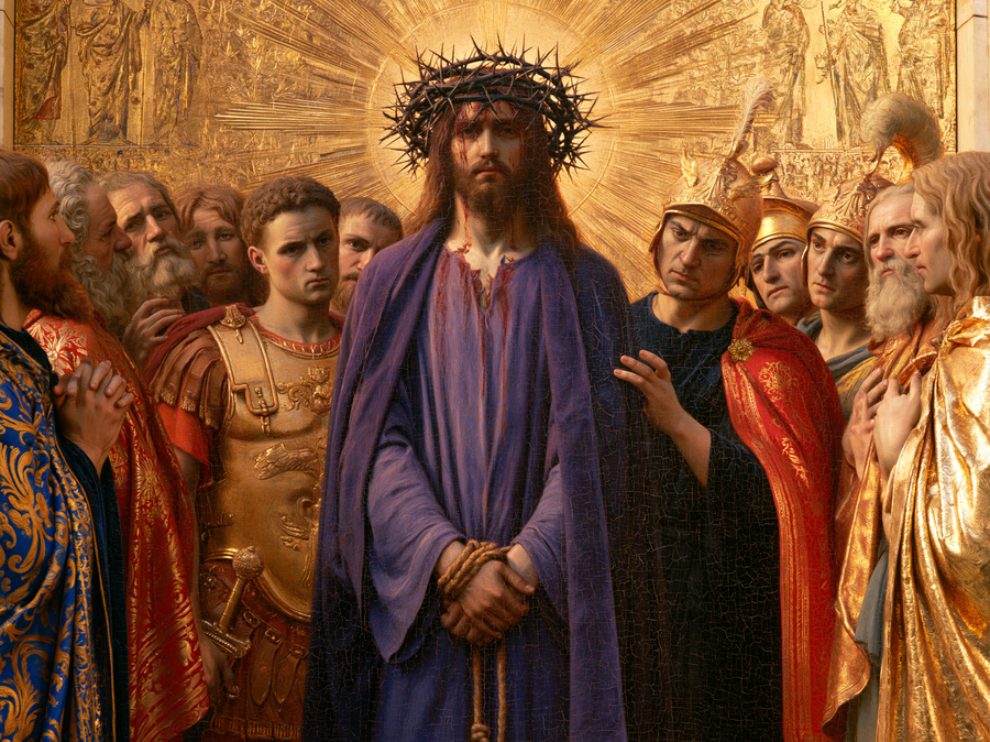 Ecce Homo - Heligt gyllene · Landskap nr 7