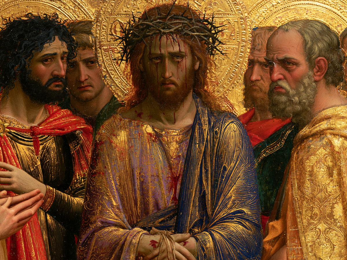 Ecce Homo - Heligt gyllene · Landskap nr 8 - Kristen konst
