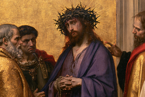 Ecce Homo - Heligt gyllene · Landskap nr 9 - Kristen konst