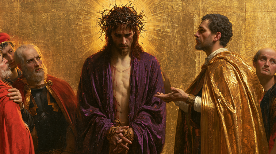 Ecce Homo - Heligt gyllene · Landskap nr 12