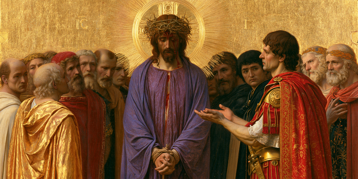 Ecce Homo - Heligt gyllene · Landskap nr 18 - Kristen konst