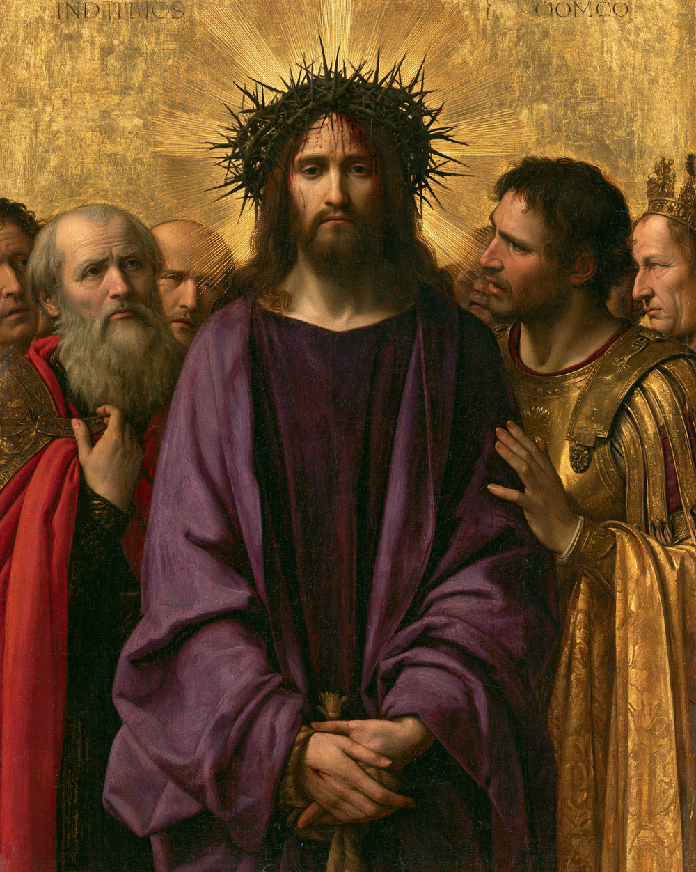 Ecce Homo - Heligt gyllene · Porträtt nr 19 - Kristen konst