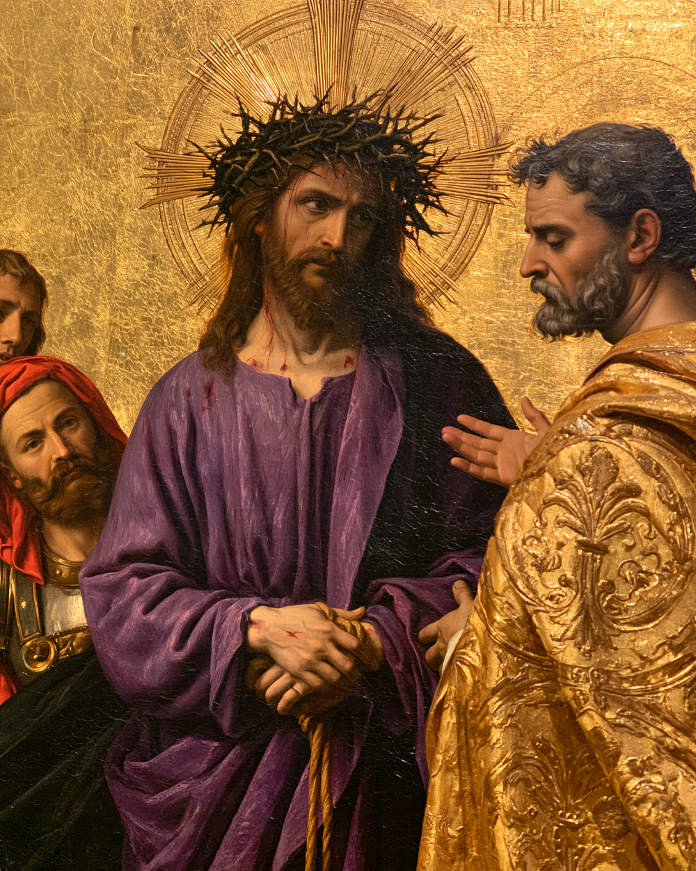 Ecce Homo - Heligt gyllene · Porträtt nr 22 - Kristen konst