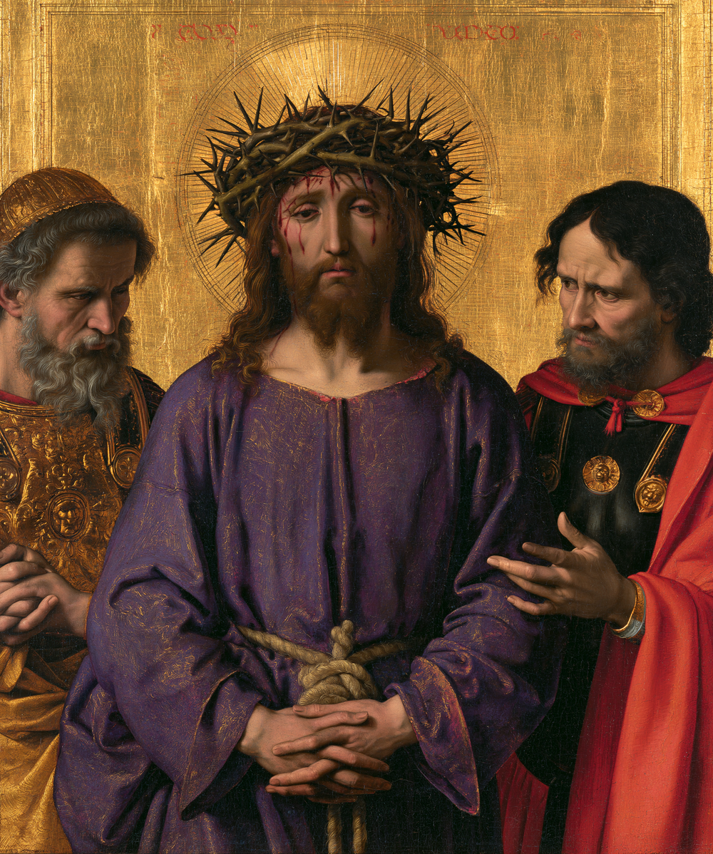Ecce Homo - Heligt gyllene · Porträtt nr 25 - Kristen konst