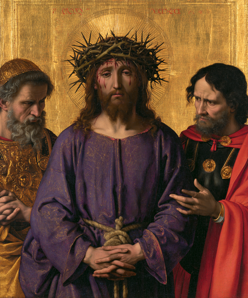 Ecce Homo - Heligt gyllene · Porträtt nr 25 - Kristen konst