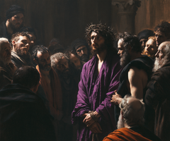 Ecce Homo — The Crown at the Edge of Deep Silence