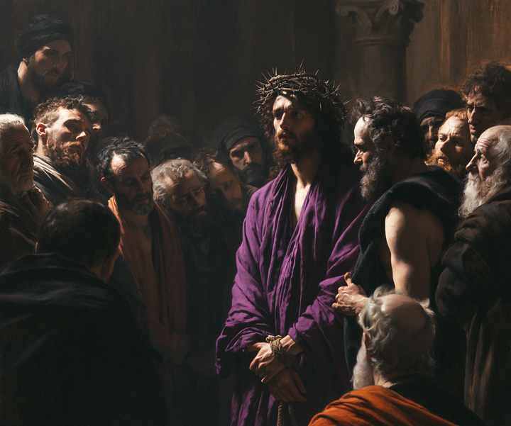 Ecce Homo — The Crown at the Edge of Deep Silence