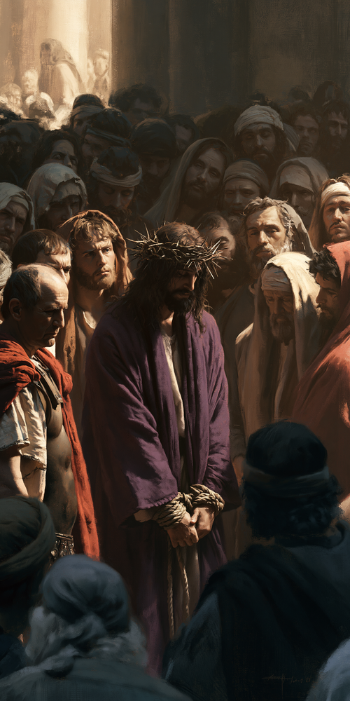 Ecce Homo - Helig tystnad · Porträtt nr 2 - Kristen konst