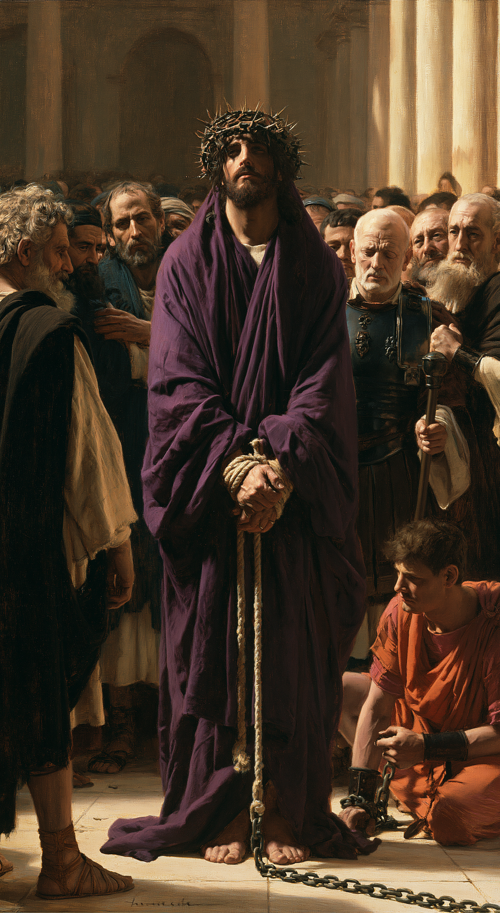Ecce Homo - Helig tystnad · Porträtt nr 5 - Kristen konst