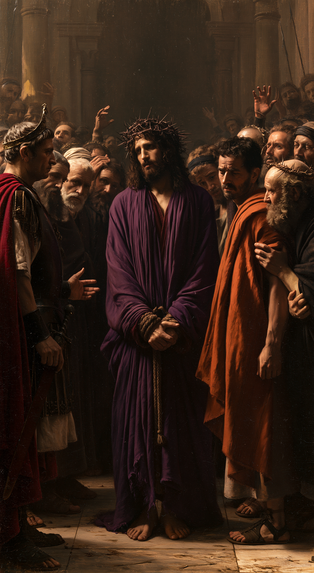 Ecce Homo - Helig tystnad · Porträtt nr 6 - Kristen konst