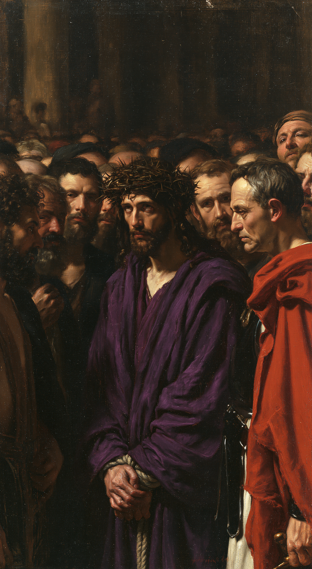 Ecce Homo - Helig tystnad · Porträtt nr 8 - Kristen konst