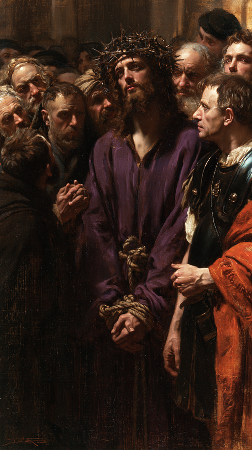 Ecce Homo - Helig tystnad · Porträtt nr 10 - Kristen konst