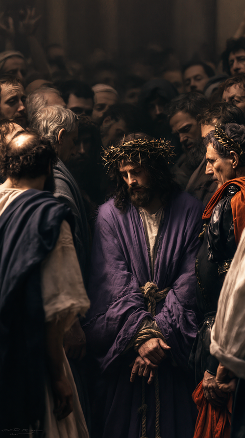 Ecce Homo - Helig tystnad · Porträtt nr 12 - Kristen konst