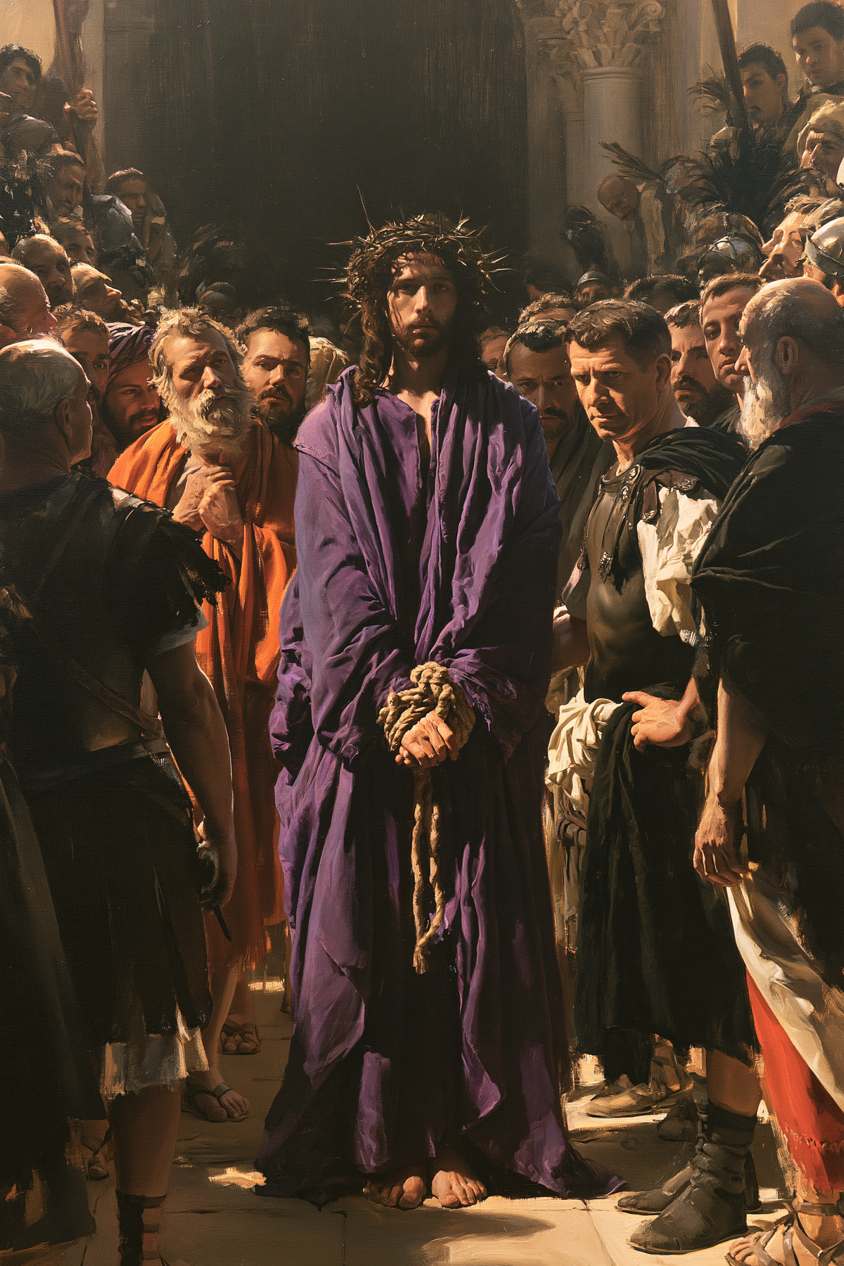 Ecce Homo - Helig tystnad · Porträtt nr 13 - Kristen konst