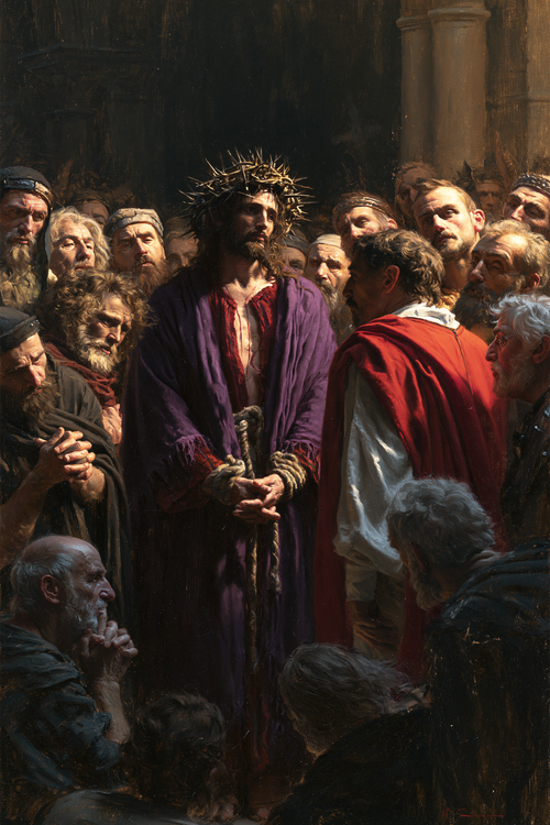 Ecce Homo - Helig tystnad · Porträtt nr 15 - Kristen konst