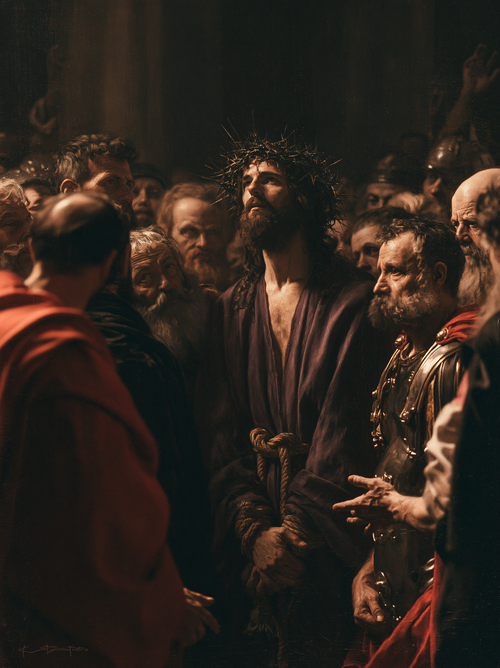 Ecce Homo - Helig tystnad · Porträtt nr 18 - Kristen konst