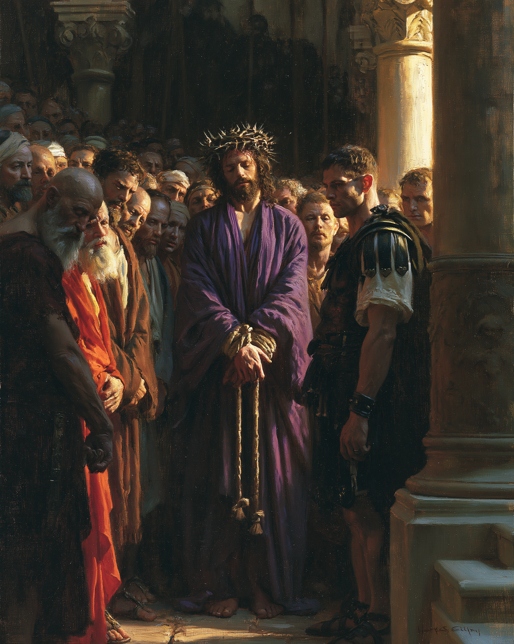 Ecce Homo - Helig tystnad · Porträtt nr 21 - Kristen konst