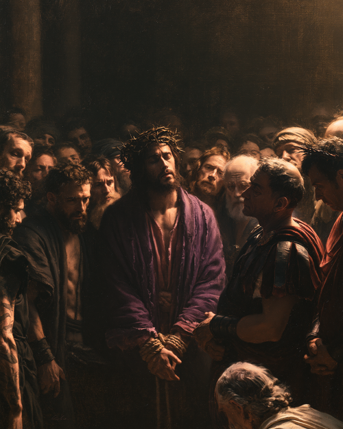 Ecce Homo - Helig tystnad · Porträtt nr 22 - Kristen konst