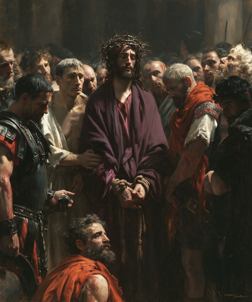 Ecce Homo - Helig tystnad · Porträtt nr 24 - Kristen konst