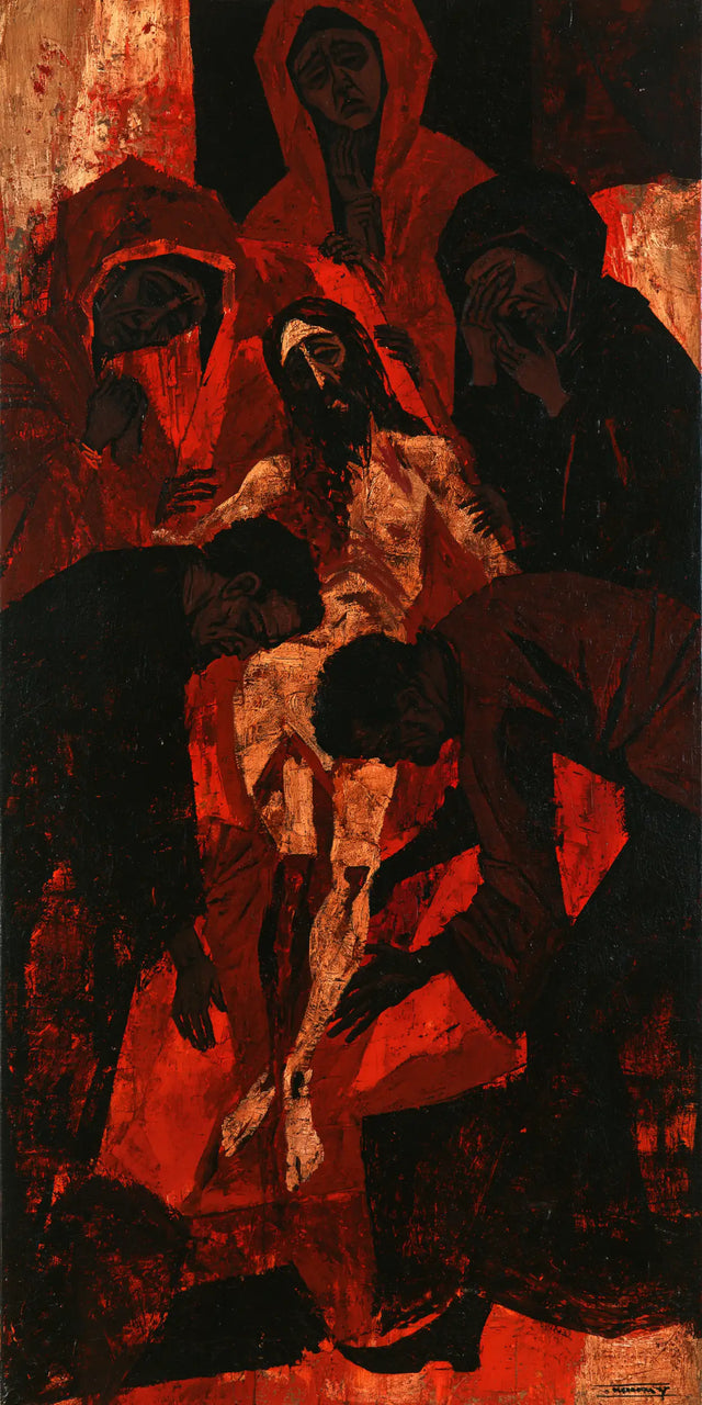 The Entombment of Jesus Christ - Expressionist · Portrait n° 1
