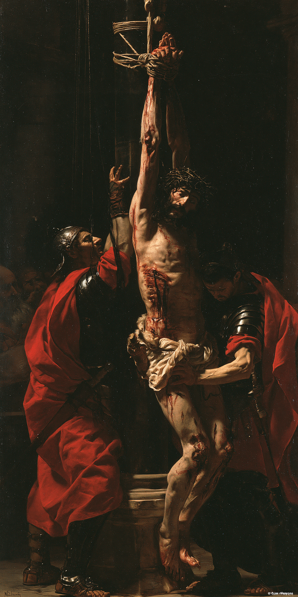 Kristi flagellation - Expressionistisk · Porträtt nr 1 - Kristen konst