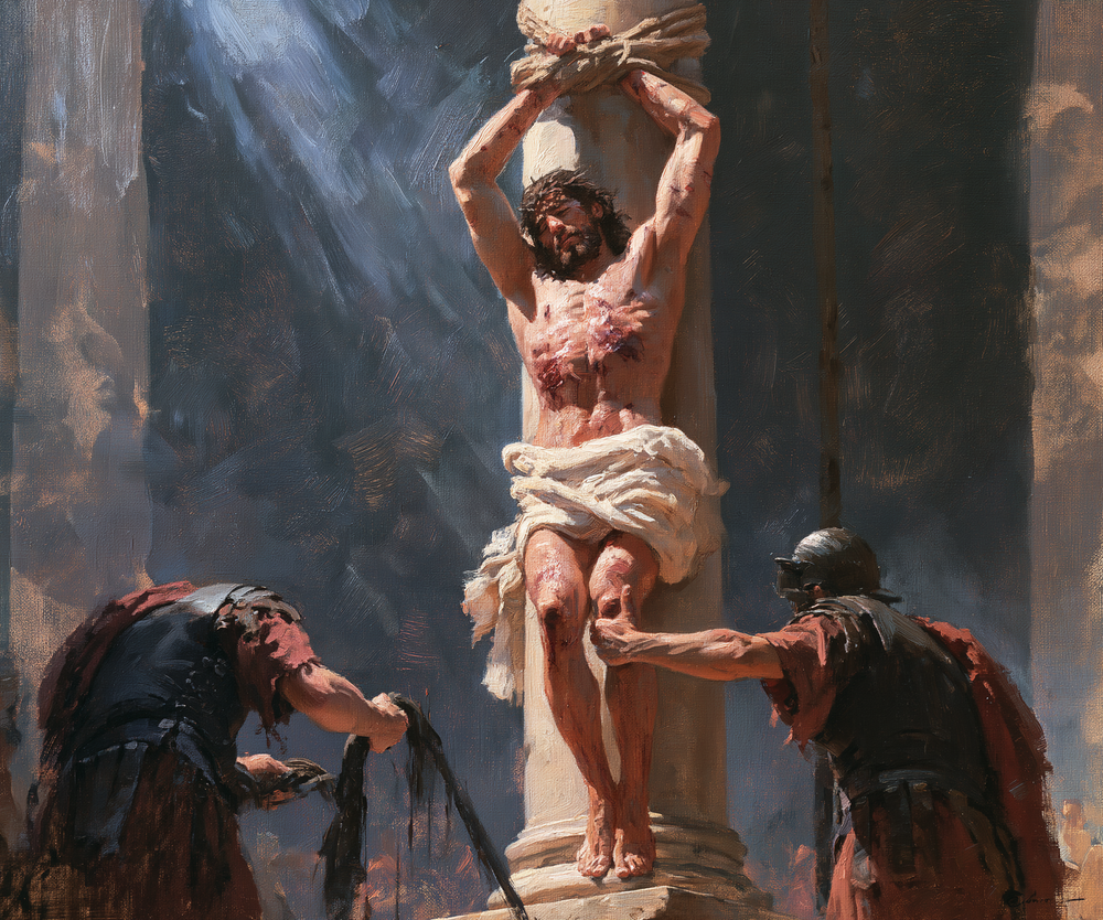 Kristi flagellation - Impressionistisk · Landskap nr 1 - Kristen konst