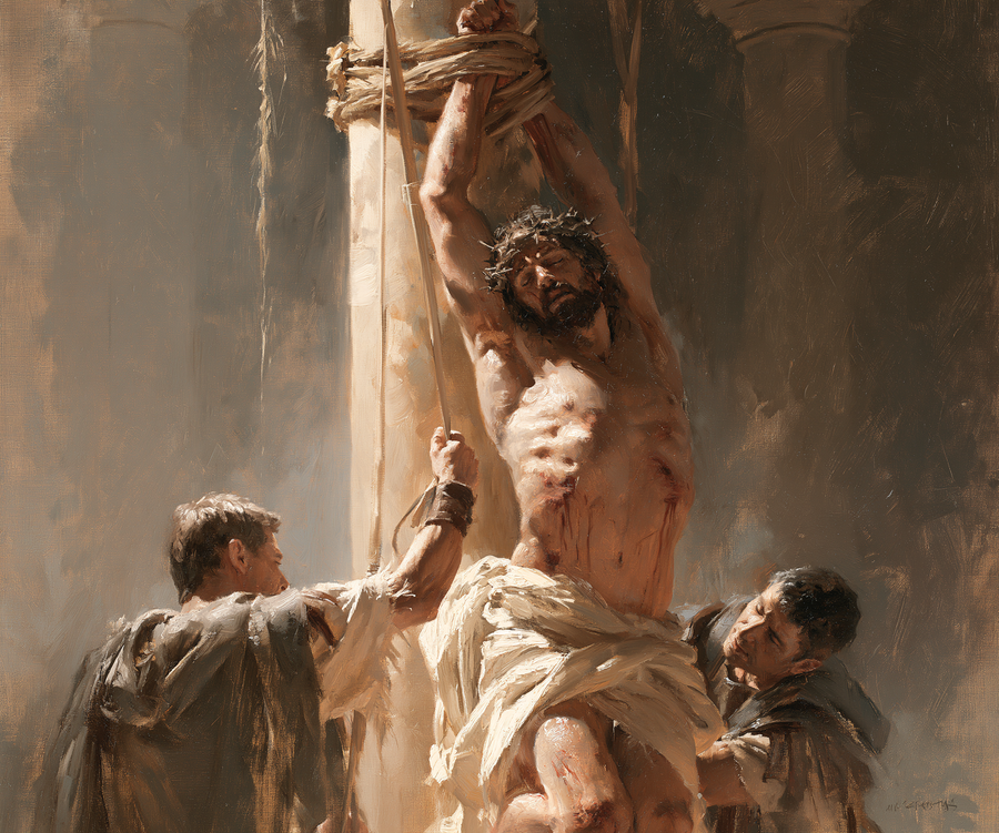 The Flagellation of Christ - Impressionist · Landscape n° 2