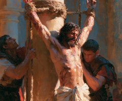 The Flagellation of Christ — The Passion in Blue and Copper