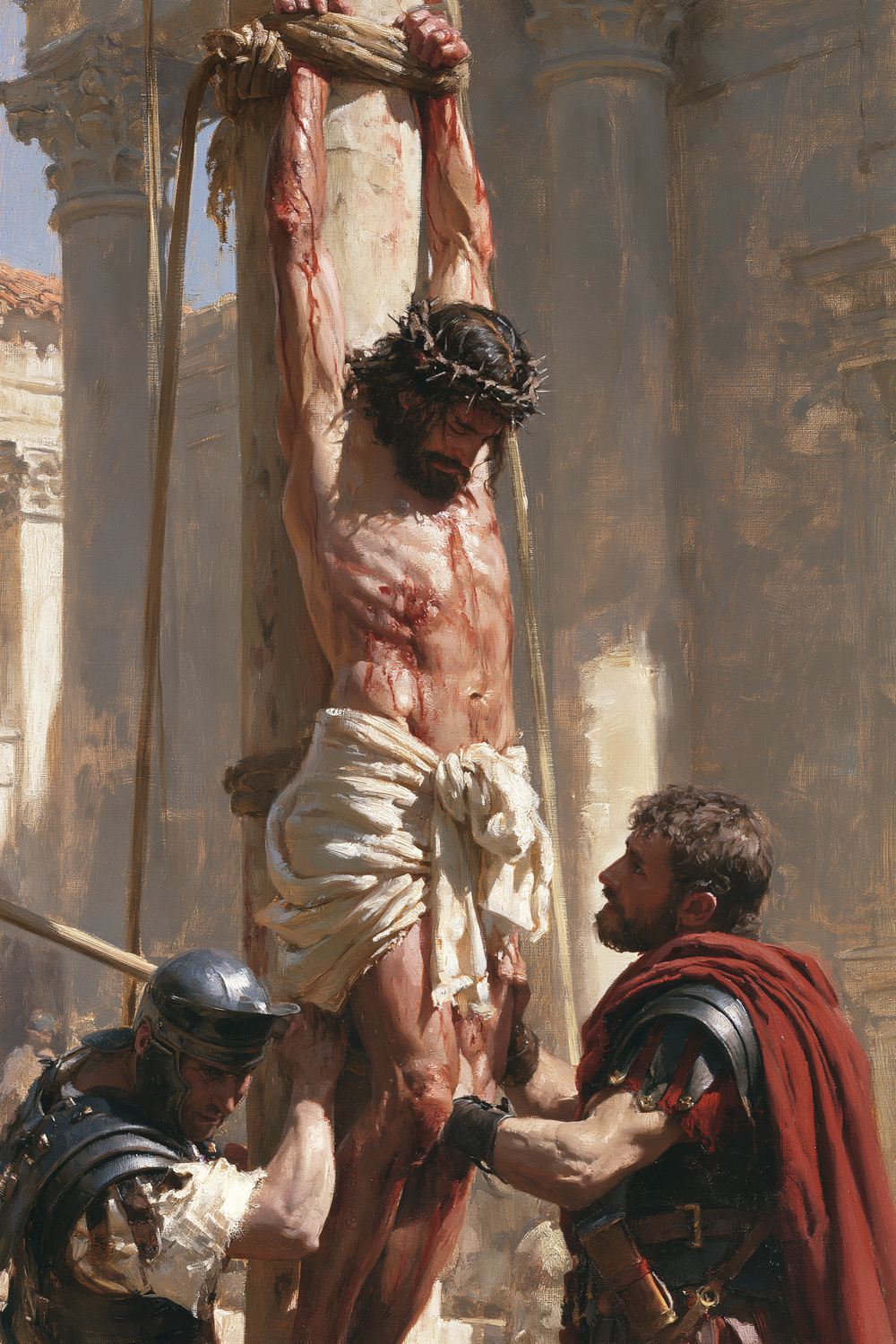 Kristi flagellation - Impressionistisk · Porträtt nr 9 - Kristen konst