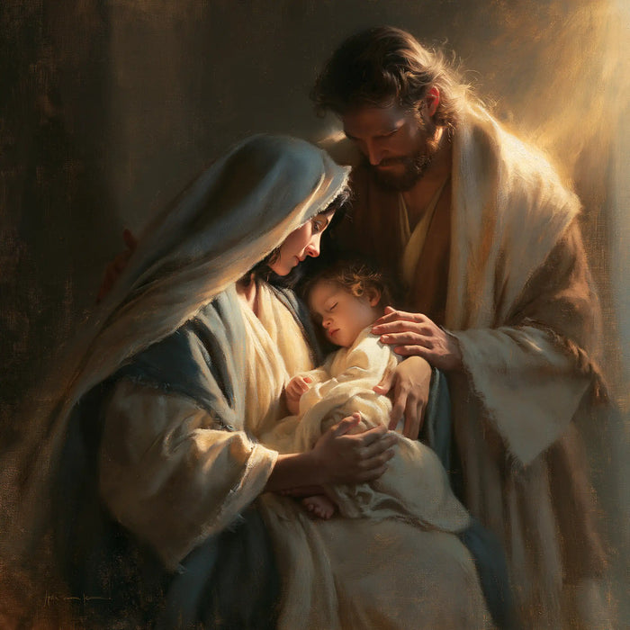 The Holy Family — Slumber Beneath a Father’s Care