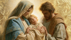 The Holy Family — Slumber Beneath Engraved Stars